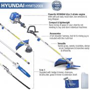 Hyundai HYMT5200X 52cc Petrol Garden 5-in-1 Multi Function Tool